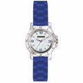 Unisex La Playa Sporty Watch W/ Blue Polyurethane Strap